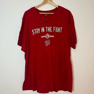 Washington Nationals Nike World Series T Shirt